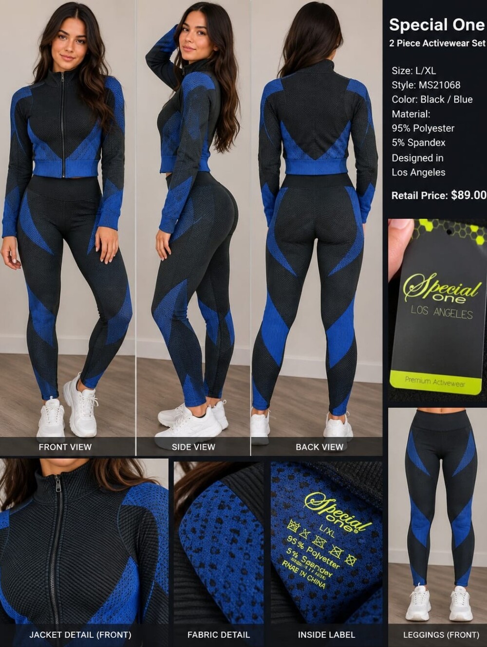 Special One Los Angeles Active Wear 2-piece set
